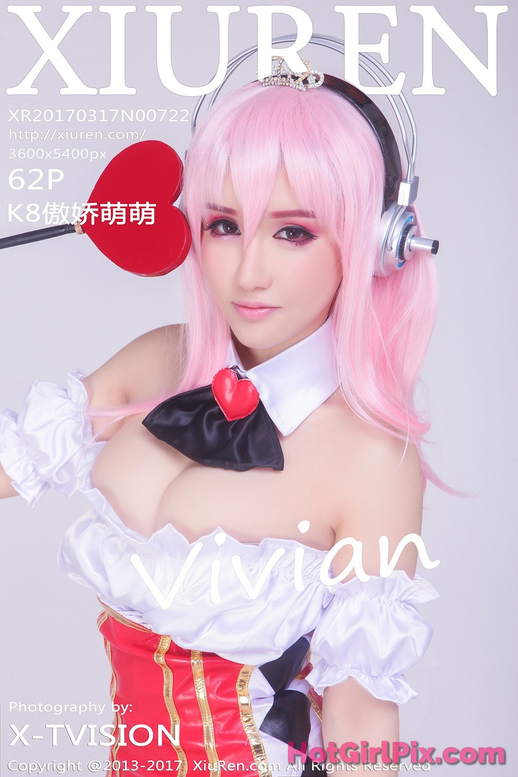 [XIUREN] No.722 K8傲娇萌萌Vivian Aojiao Meng Meng Cover Photo