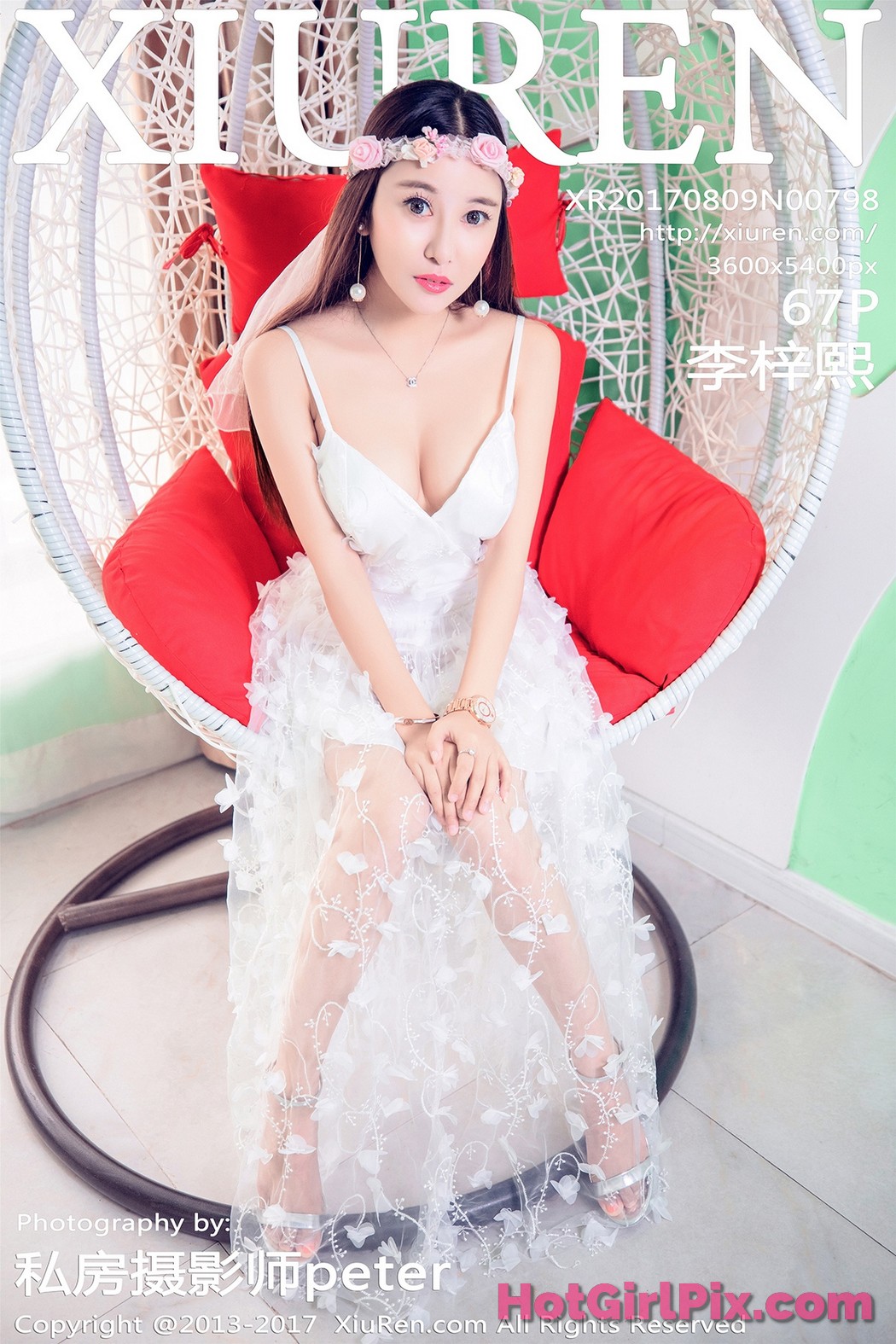 [XIUREN] No.798 Li Zi Xi 李梓熙 Cover Photo