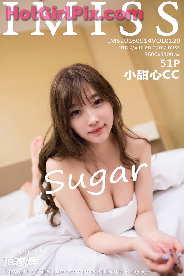 [IMISS] VOL.129 sugar小甜心CC Xiao Tianxin Cover Photo