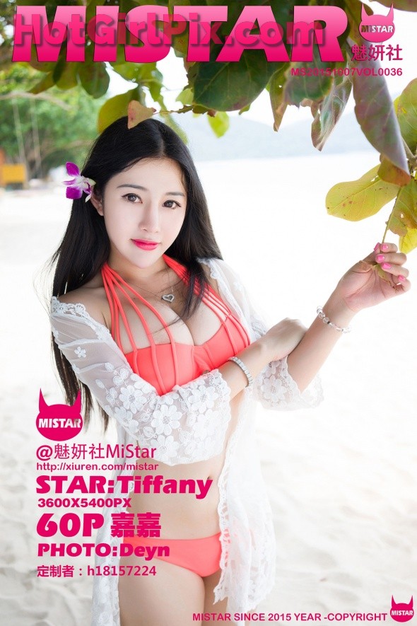 [MiStar] VOL.036 嘉嘉Tiffany- Cover Photo
