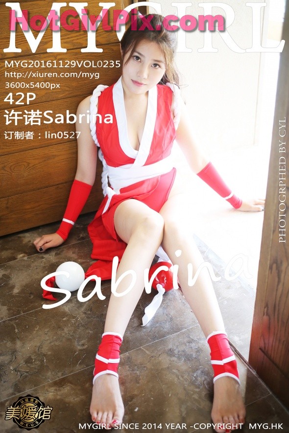 [MyGirl] VOL.235 Xu Nuo 许诺Sabrina Cover Photo