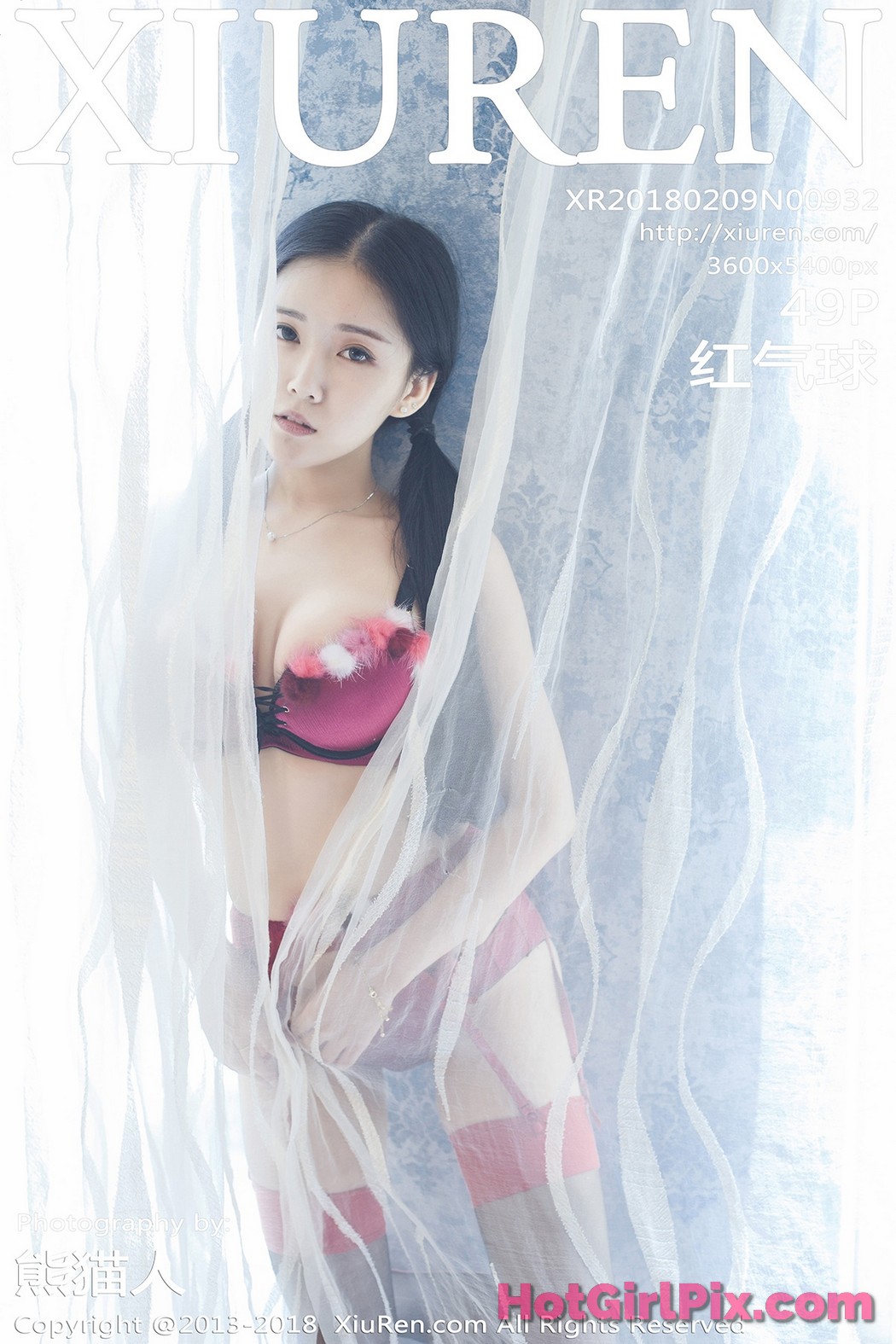 [XIUREN] No.932 Hong Qi Qiu 红气球 Cover Photo