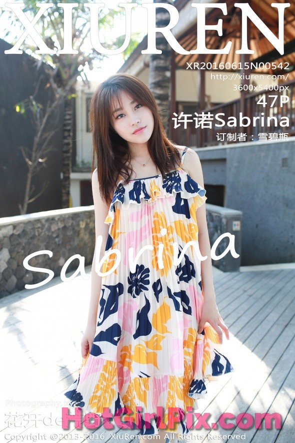 [XIUREN] No.542 Xu Nuo 许诺Sabrina