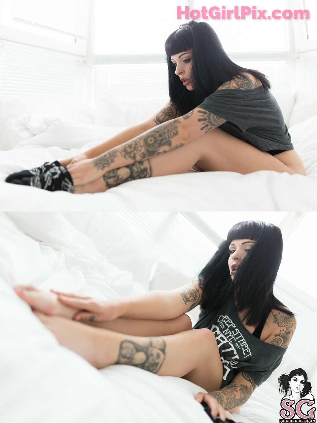 [Suicide Girls] Beckah - Between the Sheets