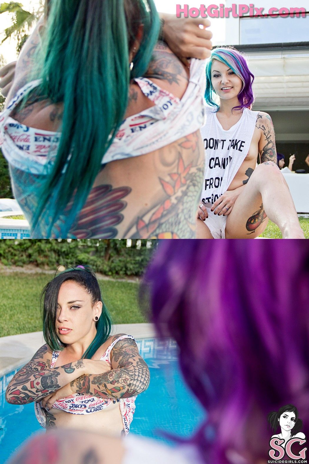 [Suicide Girls] Circa & Eden - Water Pillows