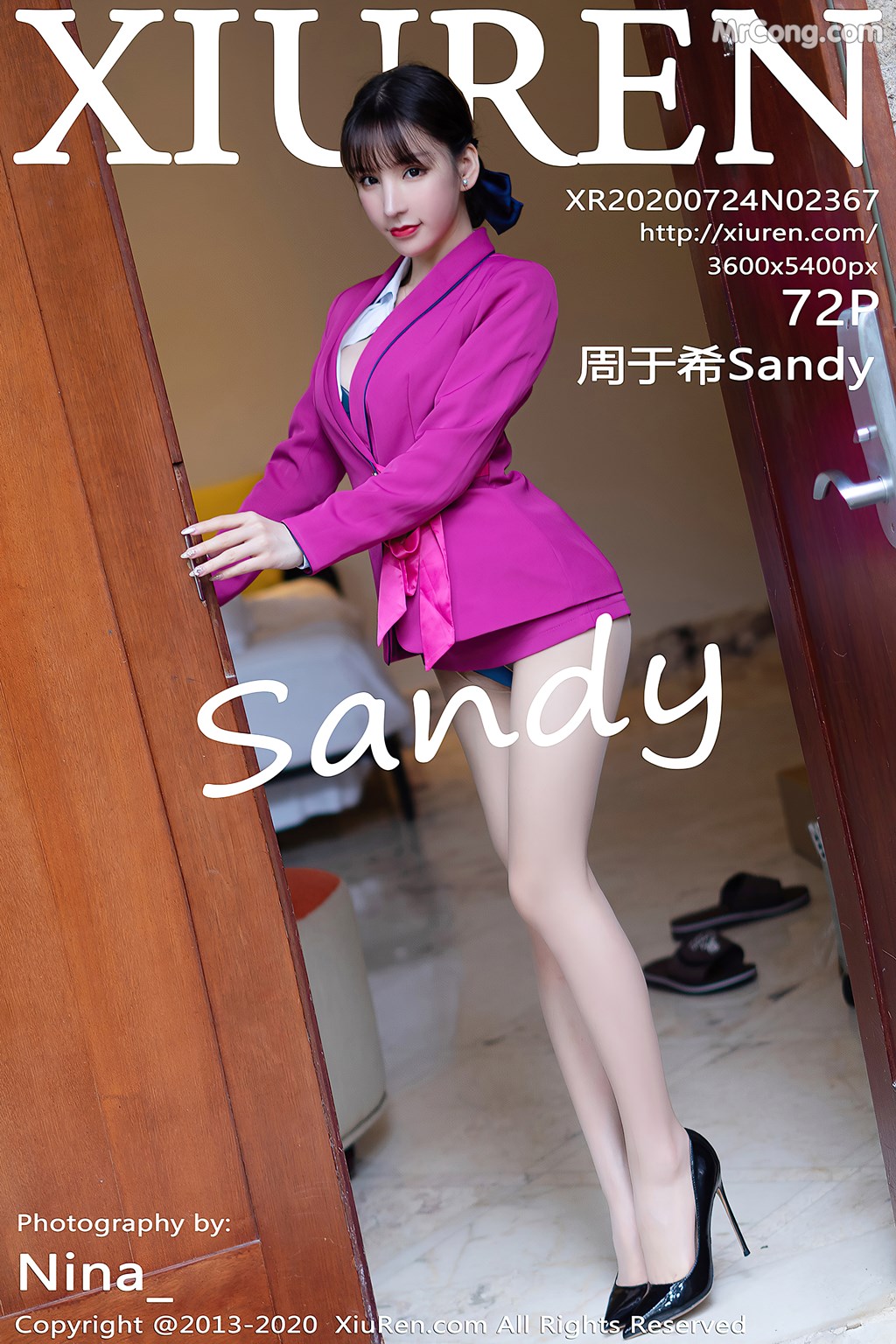 [XIUREN] No.2367 Zhou Yuxi 周于希Sandy Cover Photo