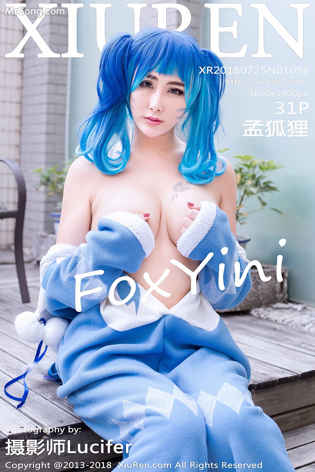 [XIUREN] No.1096 FoxYini孟狐狸 Cover Photo