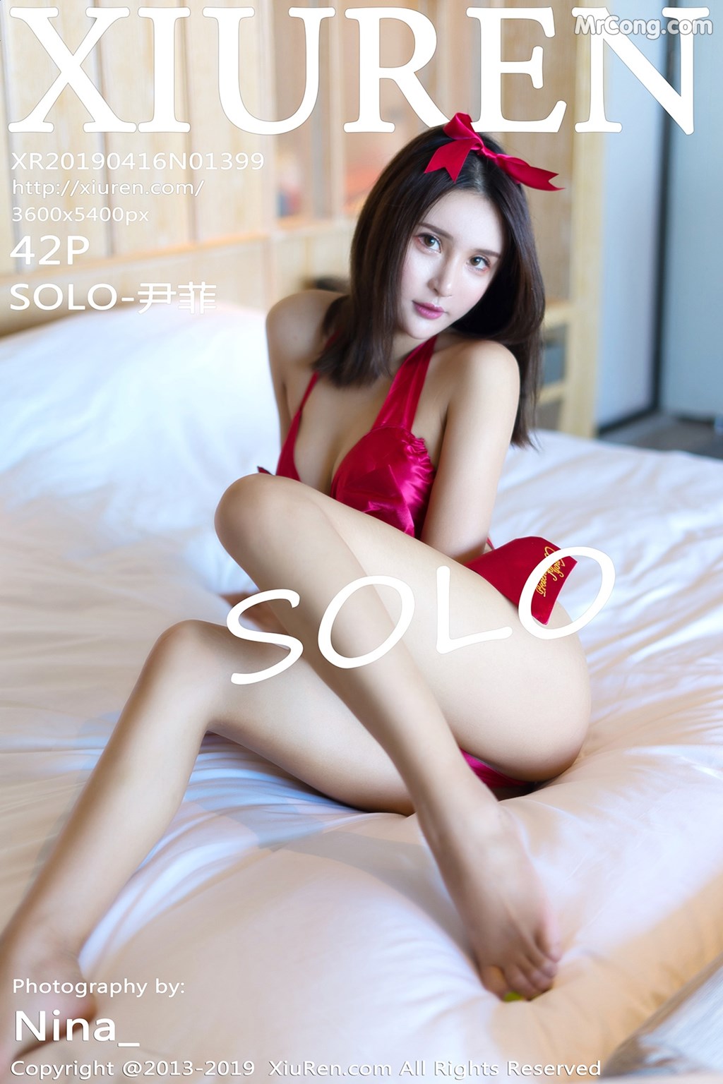 [XIUREN] No.1399 SOLO-尹菲 Cover Photo