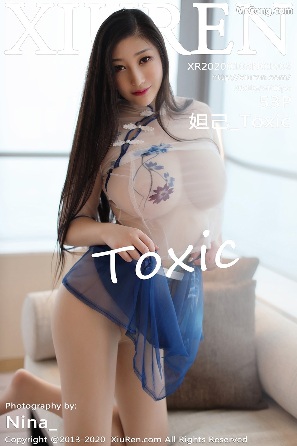 [XIUREN] No.1902 Daji_Toxic 妲己_Toxic Cover Photo
