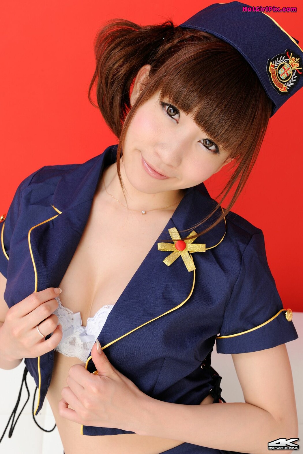 [4K-STAR] NO.00028 Chihiro Akiba - Mini Skirt Police Uniform