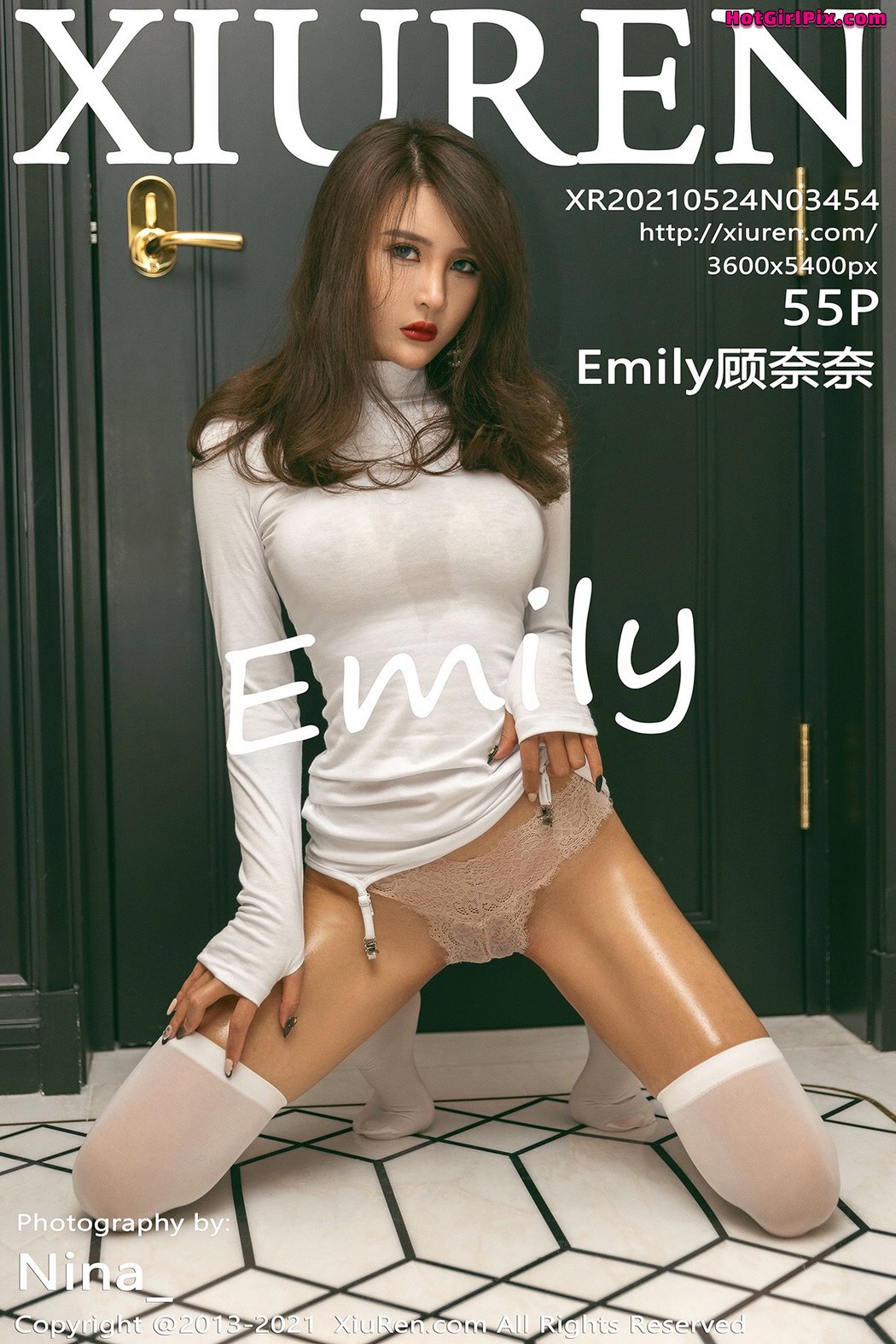 [XIUREN] No.3454 Emily顾奈奈 Cover Photo