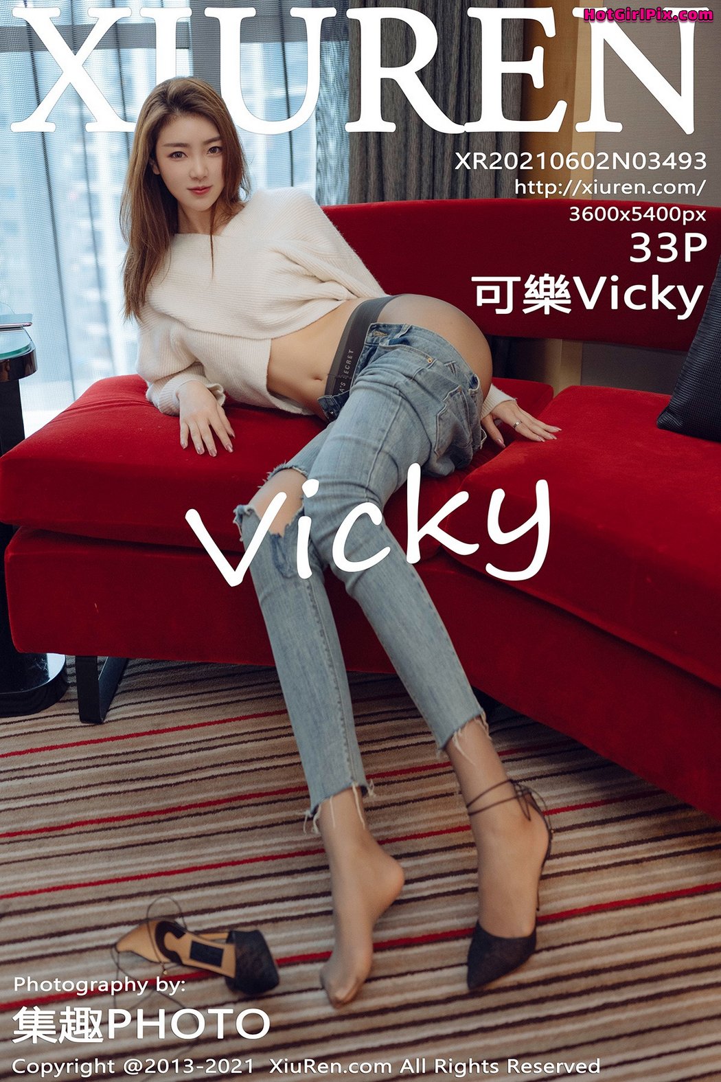 [XIUREN] No.3493 Ke Le Vicky 可樂Vicky Cover Photo