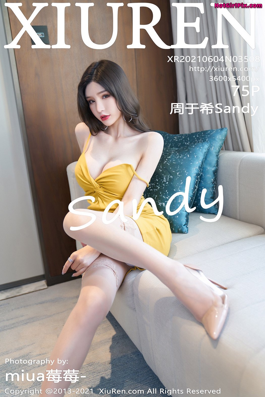 [XIUREN] No.3508 Zhou Yuxi 周于希Sandy Cover Photo