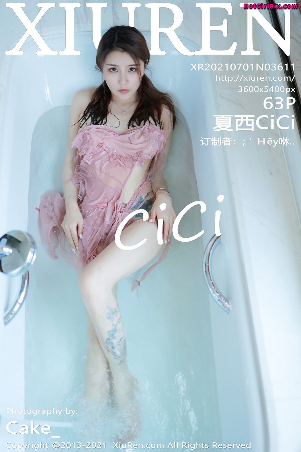 [XIUREN] No.3611 夏西CiCi Cover Photo