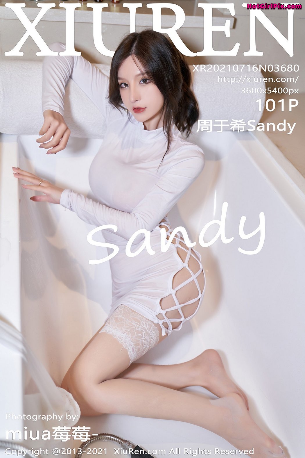 [XIUREN] No.3680 Zhou Yuxi 周于希Sandy Cover Photo