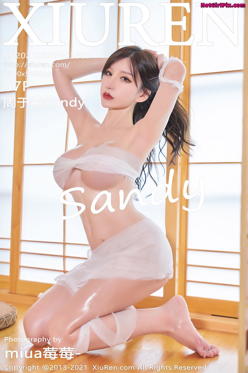 [XIUREN] No.3829 Zhou Yuxi 周于希Sandy Cover Photo