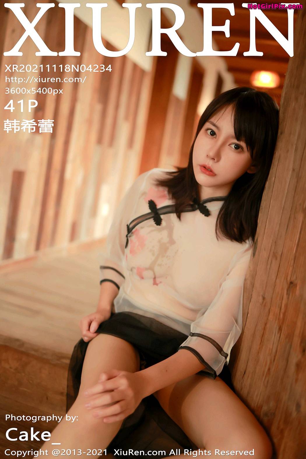 [XIUREN] No.4234 Han Xi Lei 韩希蕾 Cover Photo