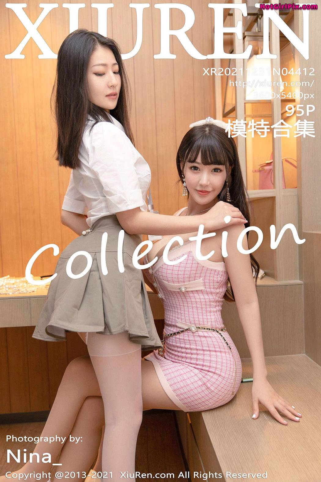 [XIUREN] No.4412 Zhu Ke Er 朱可儿Flora & Xiong Xiao Nuo 熊小诺 Cover Photo