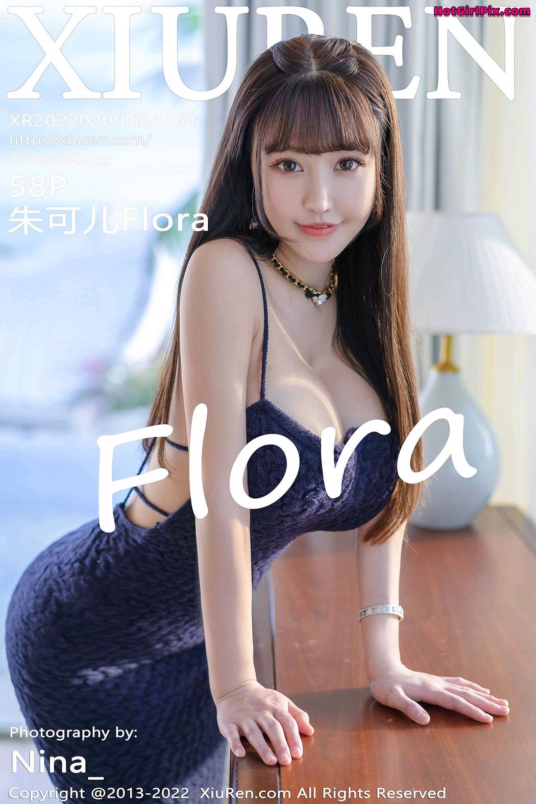[XIUREN] No.4561 Zhu Ke Er 朱可儿Flora (Zhu Ke Er 朱可儿Flower) Cover Photo
