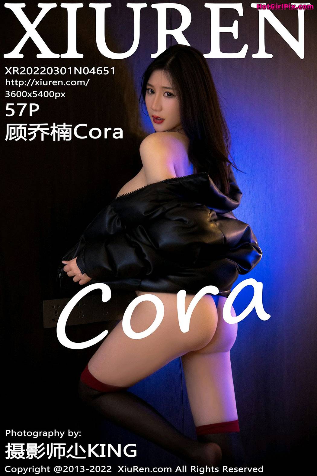 [XIUREN] No.4651 顾乔楠Cora Cover Photo