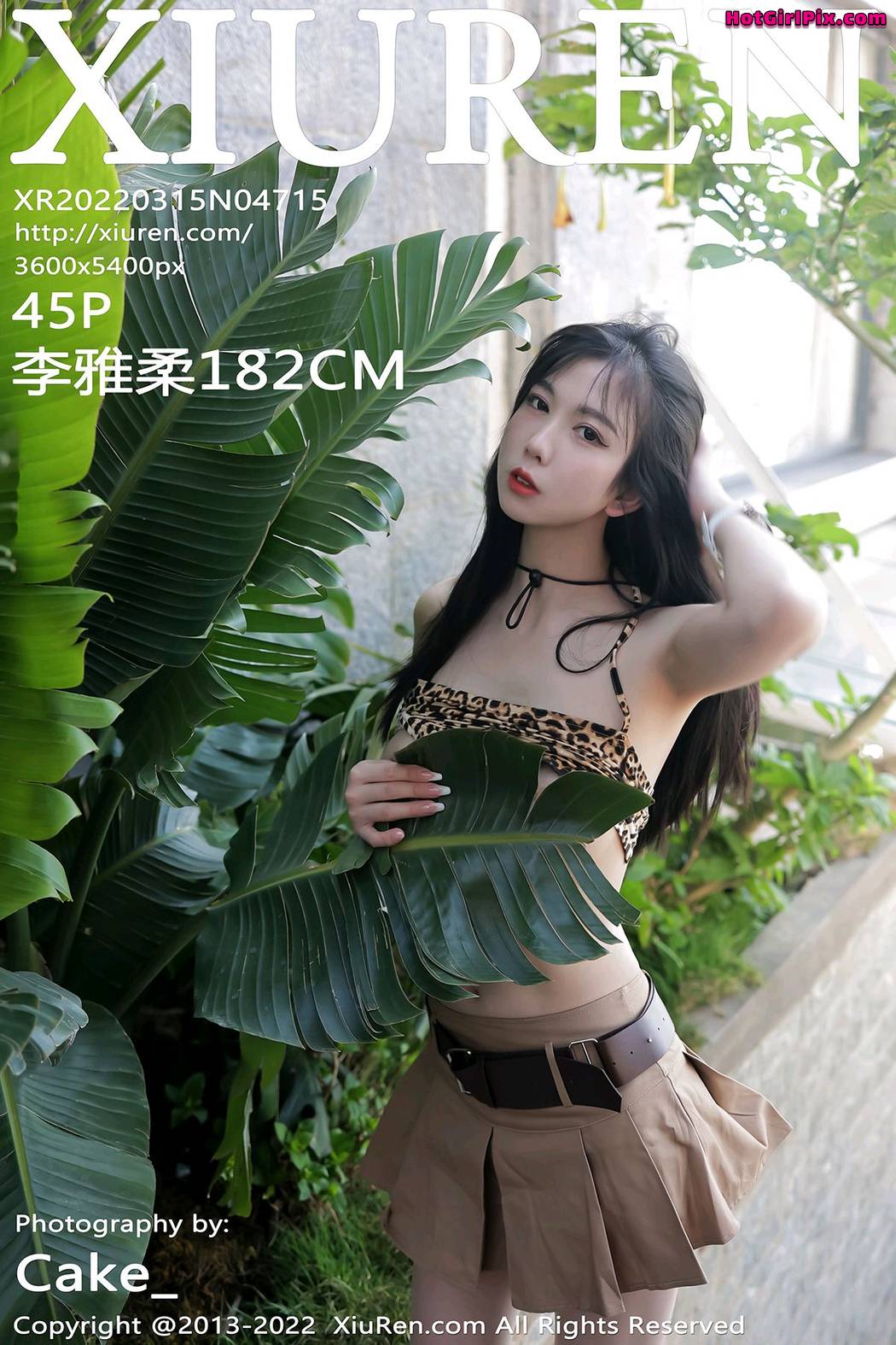 [XIUREN] No.4715 李雅柔182CM Cover Photo