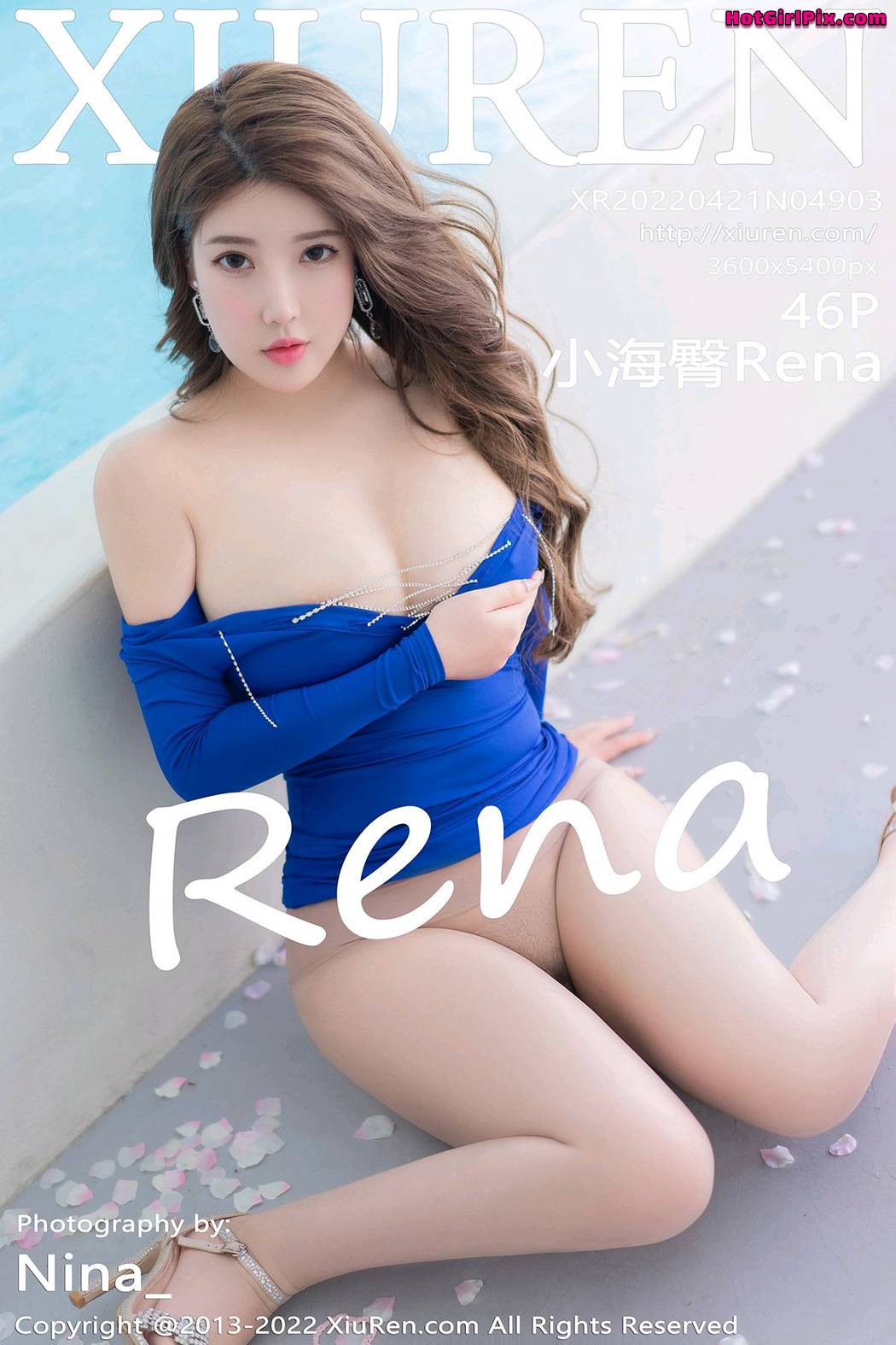 [XIUREN] No.4903 小海臀Rena Cover Photo