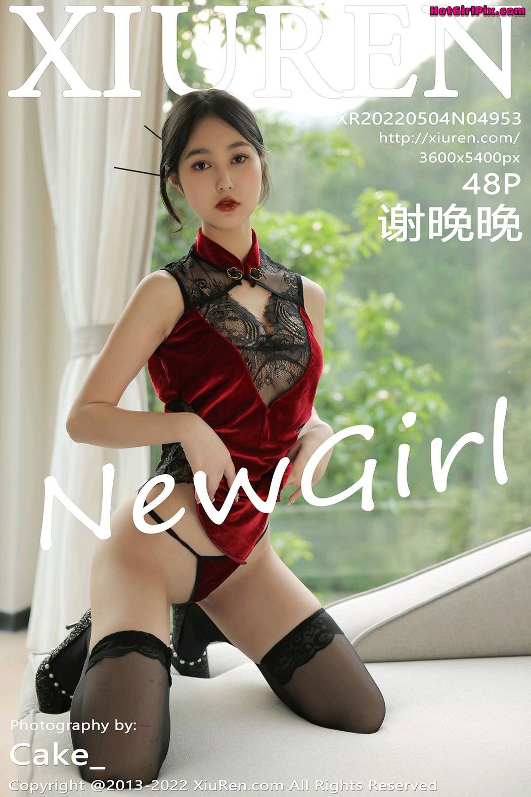 [XIUREN] No.4953 谢晚晚 Cover Photo