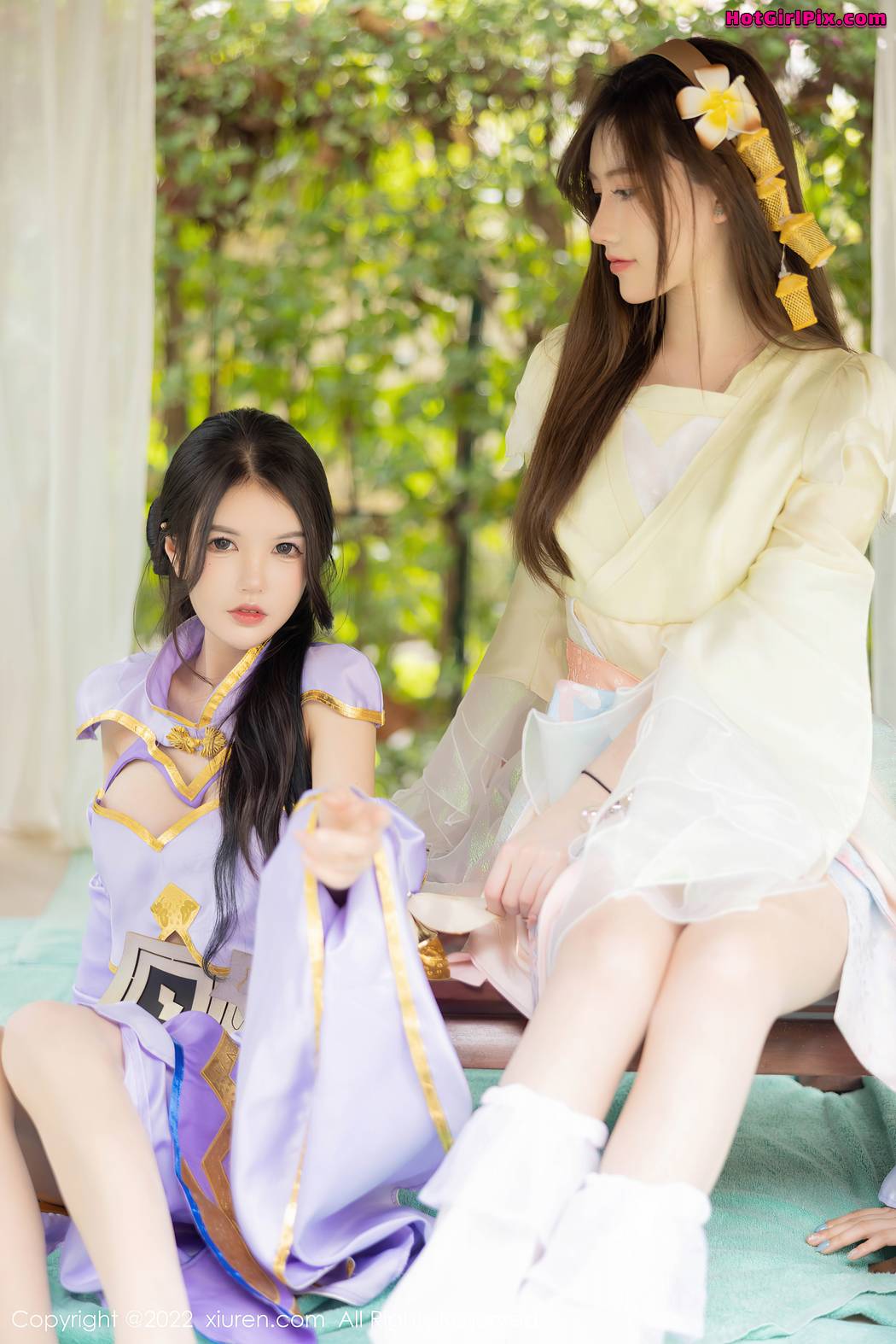 [XIUREN] No.4948 Qi Li Jia 绮里嘉ula & 美桃酱