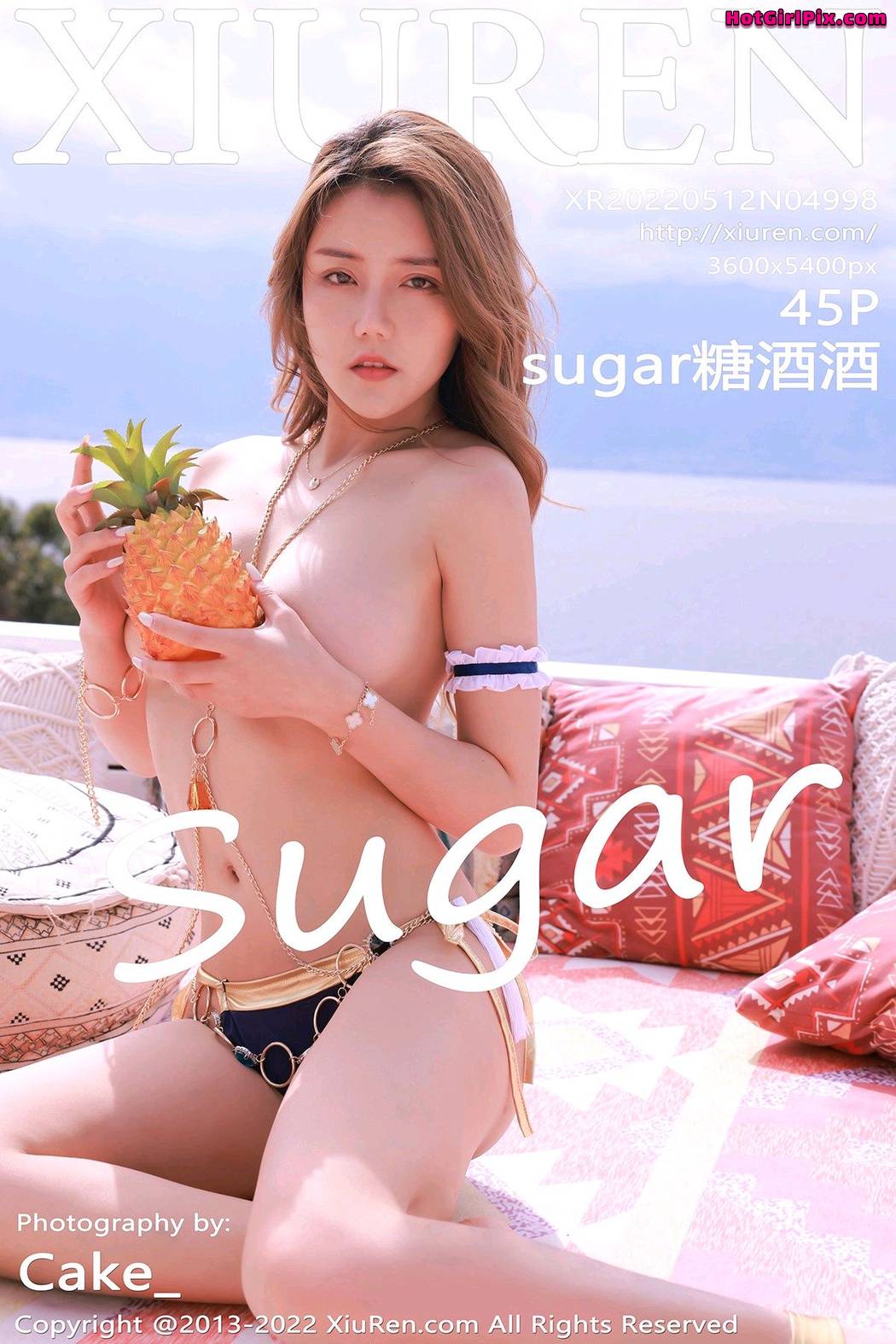[XIUREN] No.4998 Sugar糖酒酒 Cover Photo