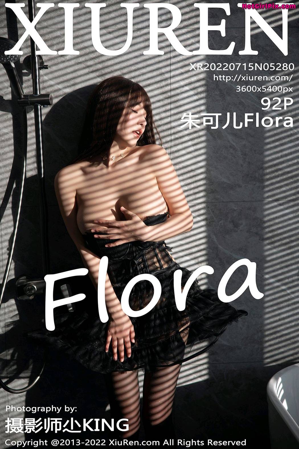[XIUREN] No.5280 Zhu Ke Er 朱可儿Flora (Zhu Ke Er 朱可儿Flower) Cover Photo