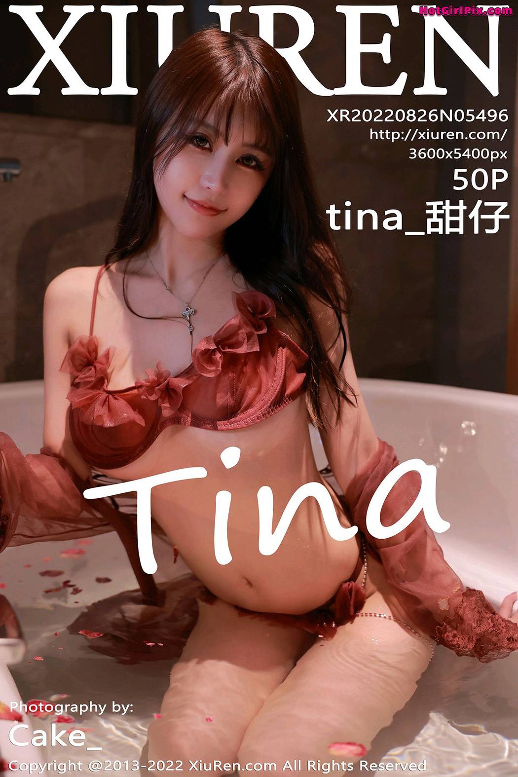 [XIUREN] No.5496 tina_甜仔 Cover Photo