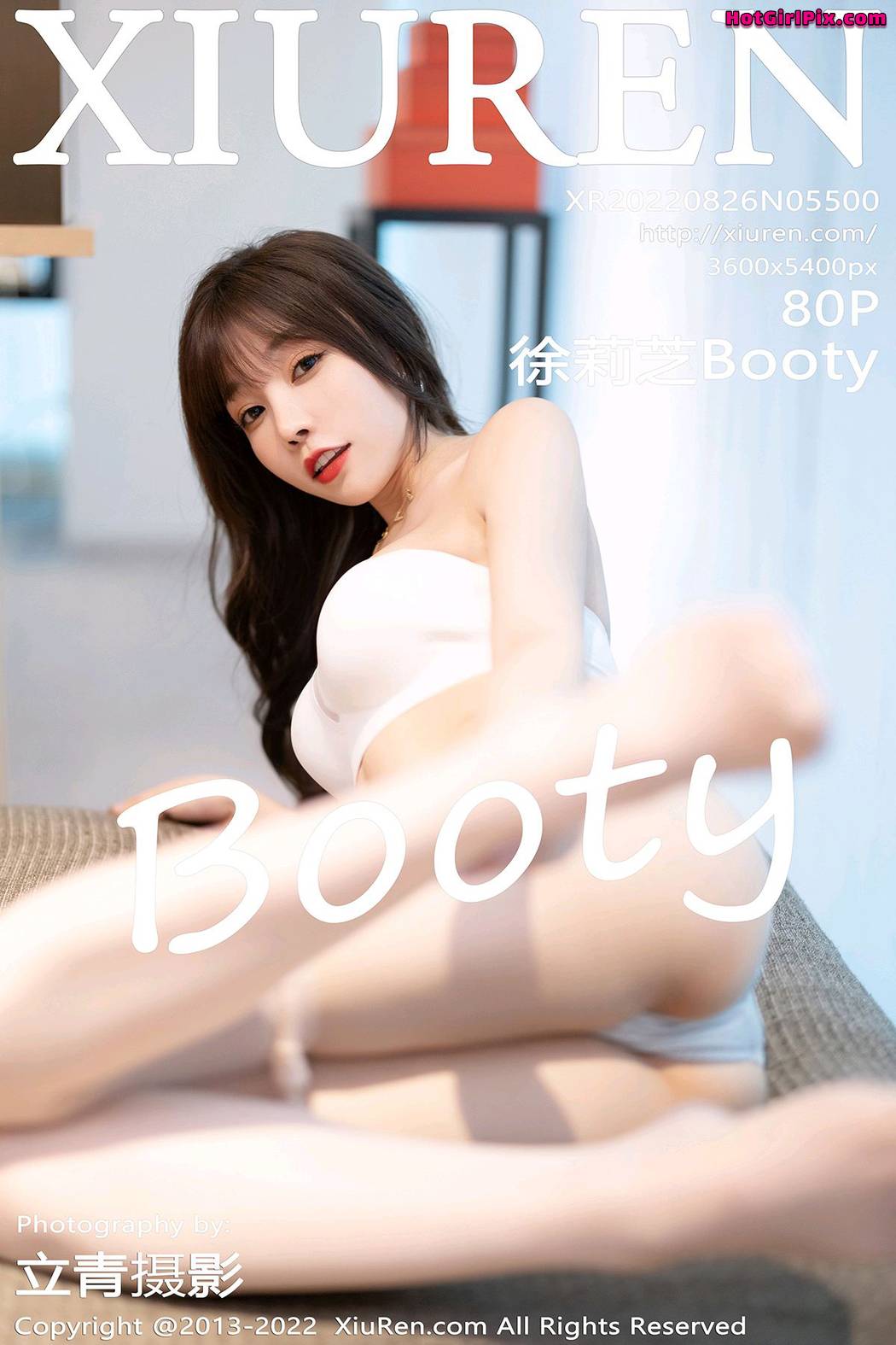 [XIUREN] No.5500 徐莉芝Booty Cover Photo