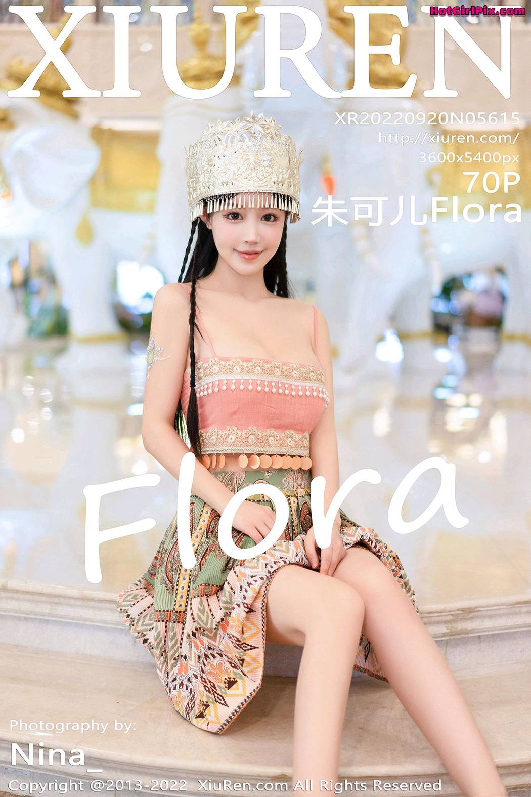 [XIUREN] No.5615 Zhu Ke Er 朱可儿Flora (Zhu Ke Er 朱可儿Flower) Cover Photo