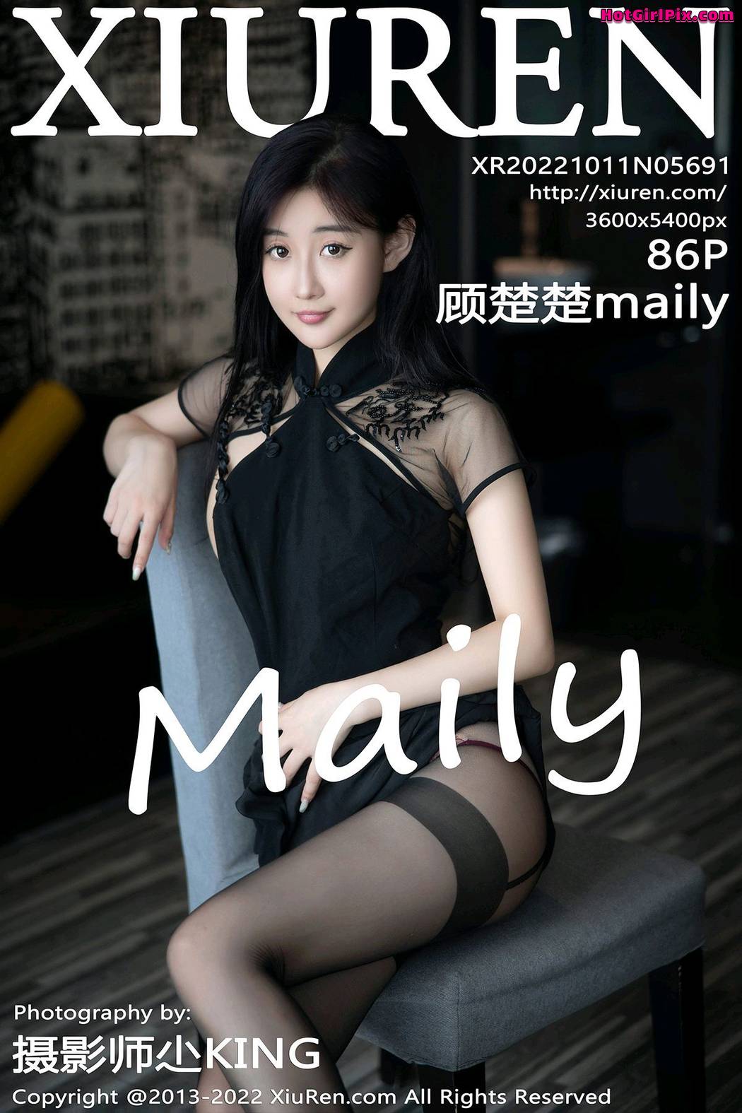 [XIUREN] No.5691 顾楚楚Maily Cover Photo