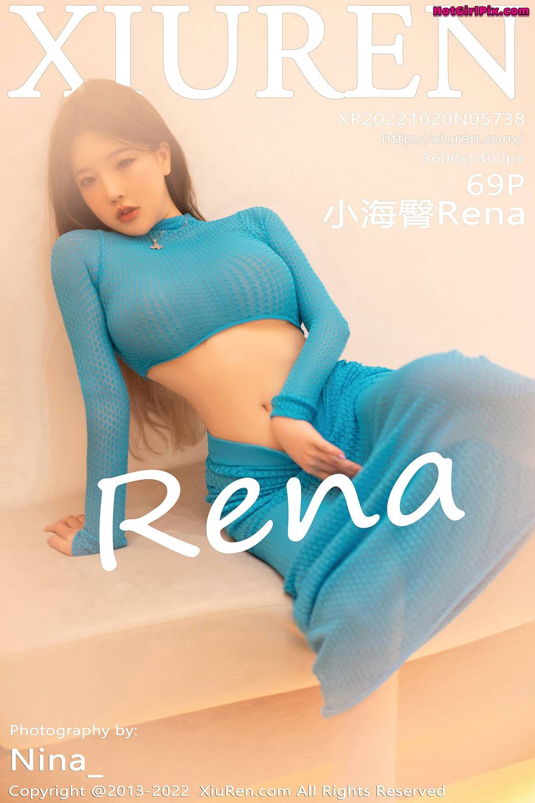 [XIUREN] No.5738 小海臀Rena