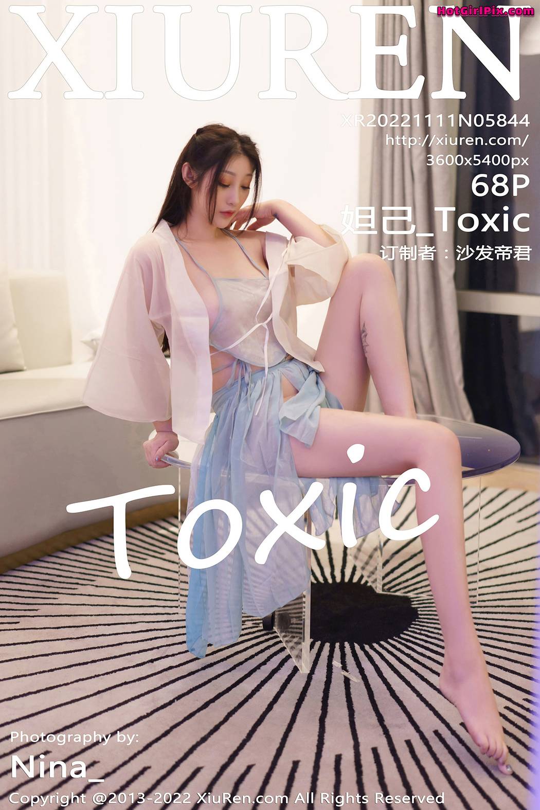[XIUREN] No.5844 Daji_Toxic 妲己_Toxic Cover Photo