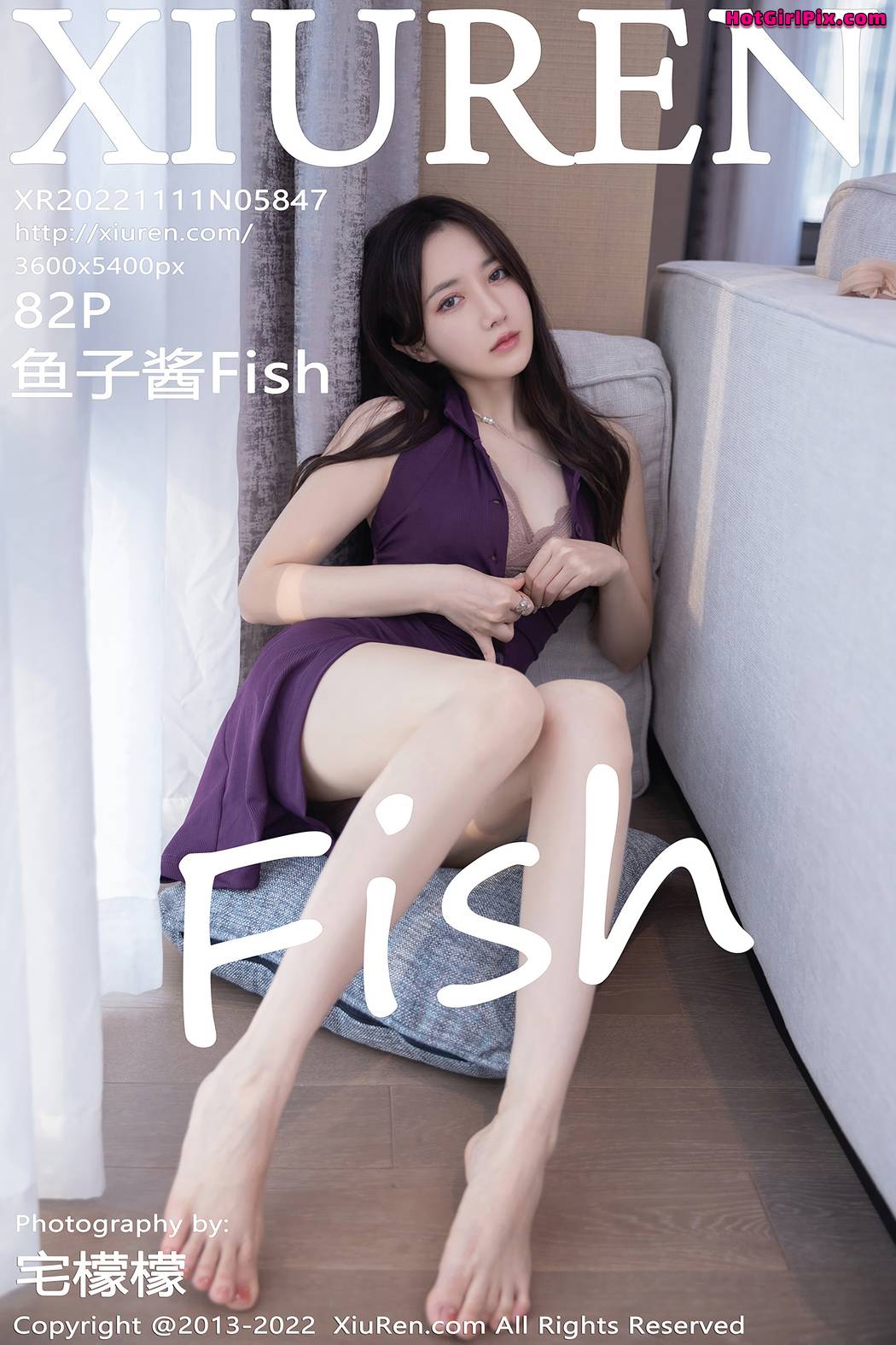 [XIUREN] No.5847 鱼子酱Fish Cover Photo
