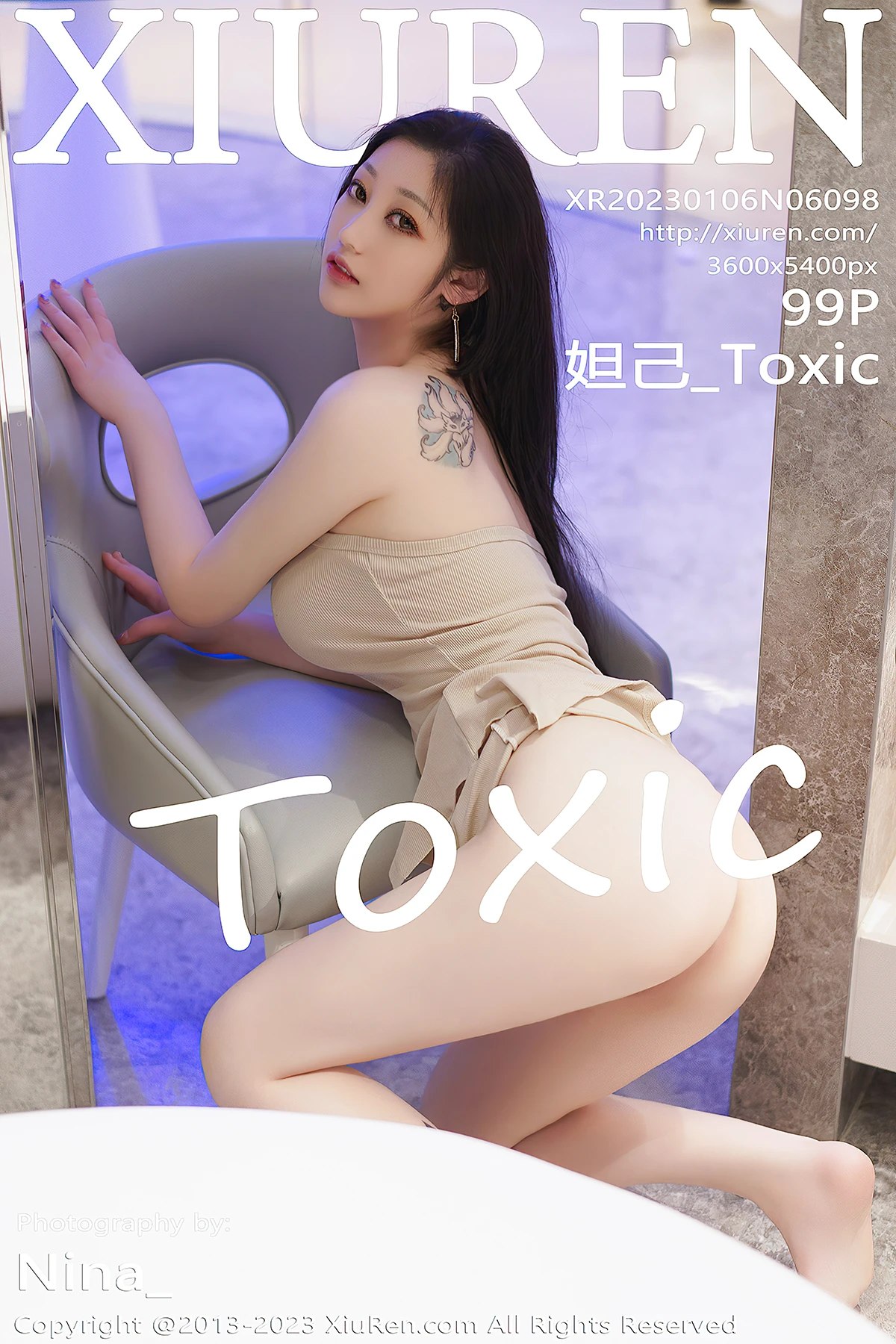 [XIUREN] No.6098 Daji_Toxic 妲己_Toxic Cover Photo