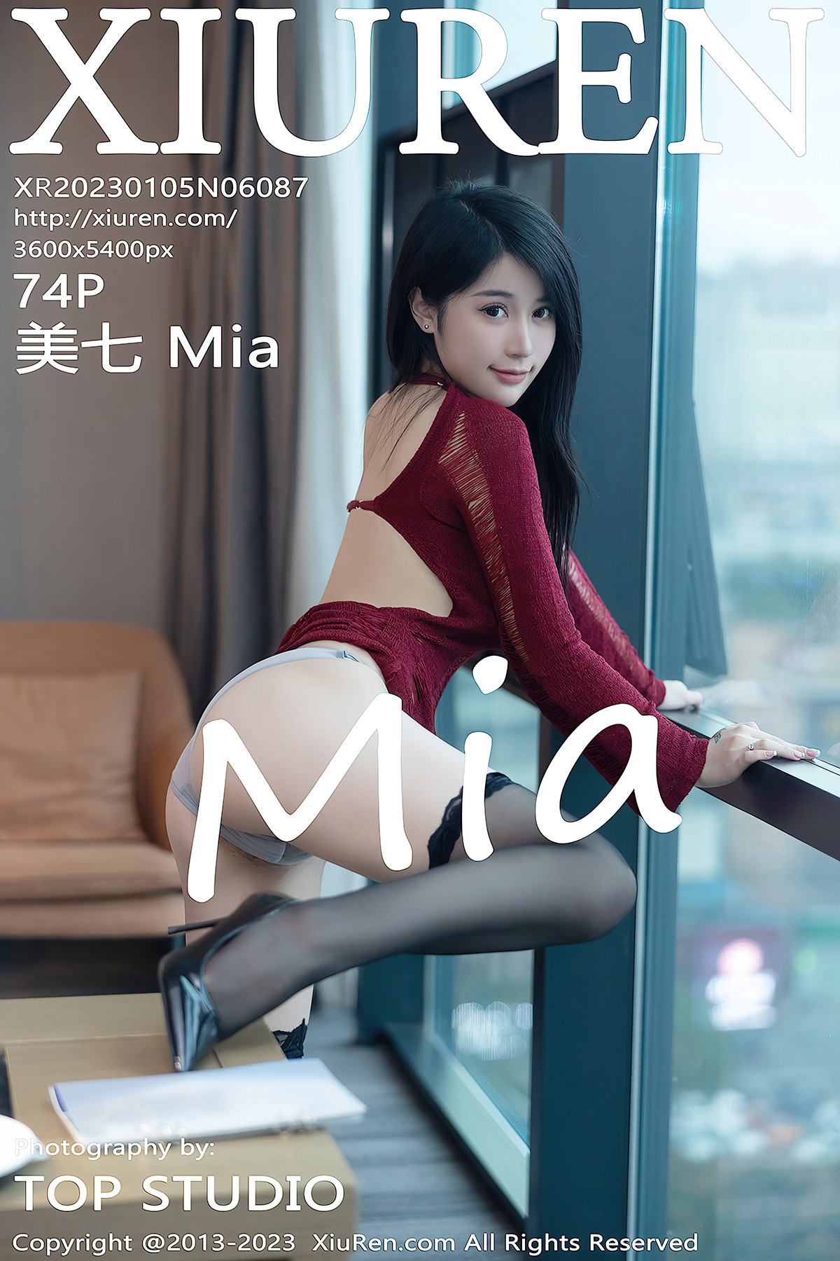 [XIUREN] No.6087 Mei Qi 美七Mia Cover Photo