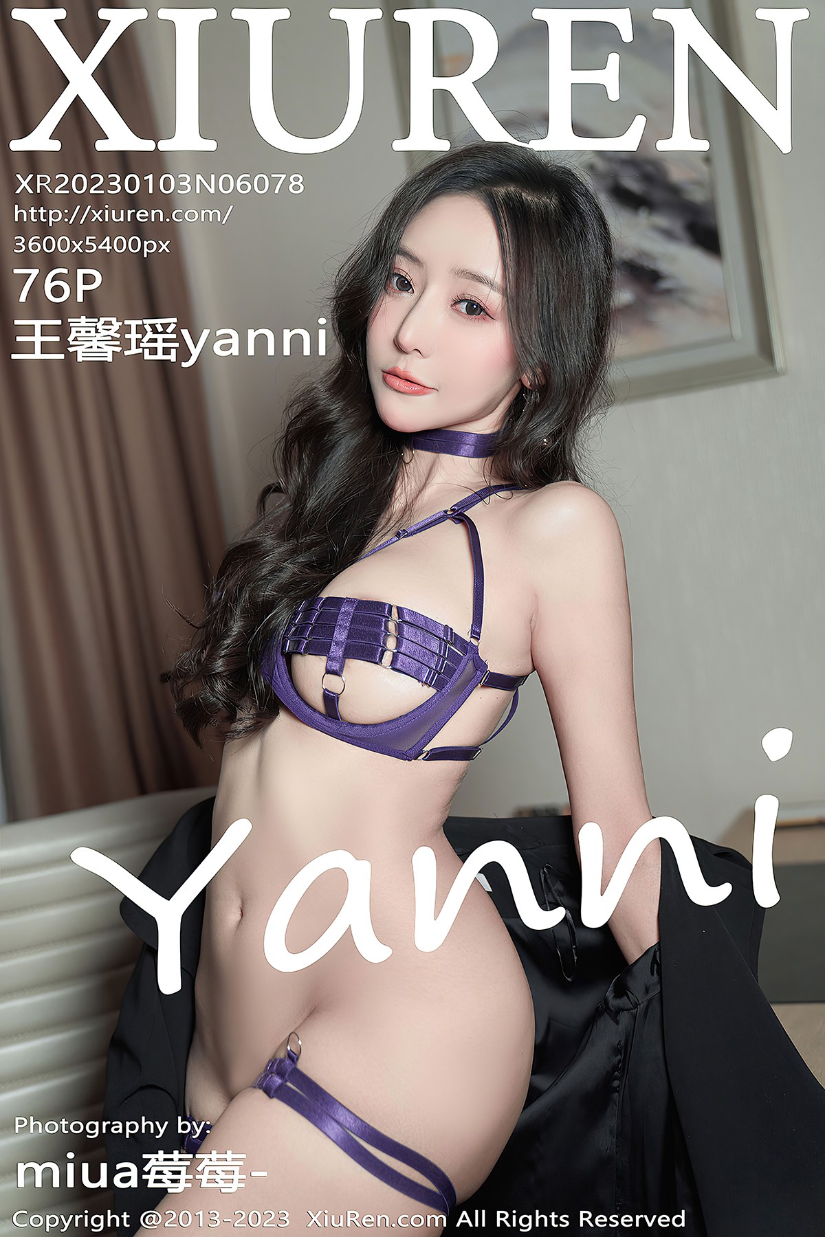 [XIUREN] No.6078 Wang Xin Yao Yanni Cover Photo