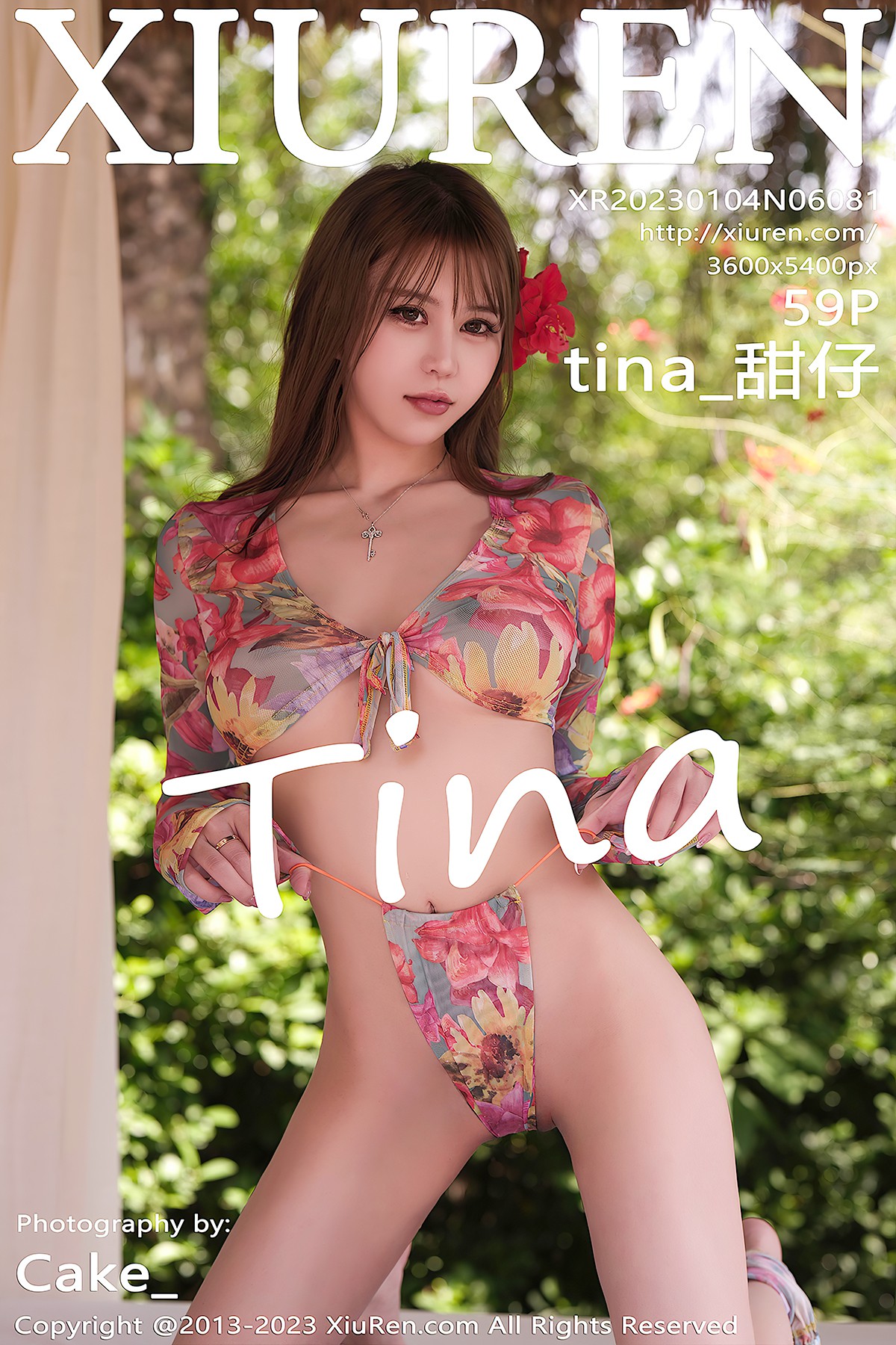 [XIUREN] No.6081 Tina Tian Zai Cover Photo