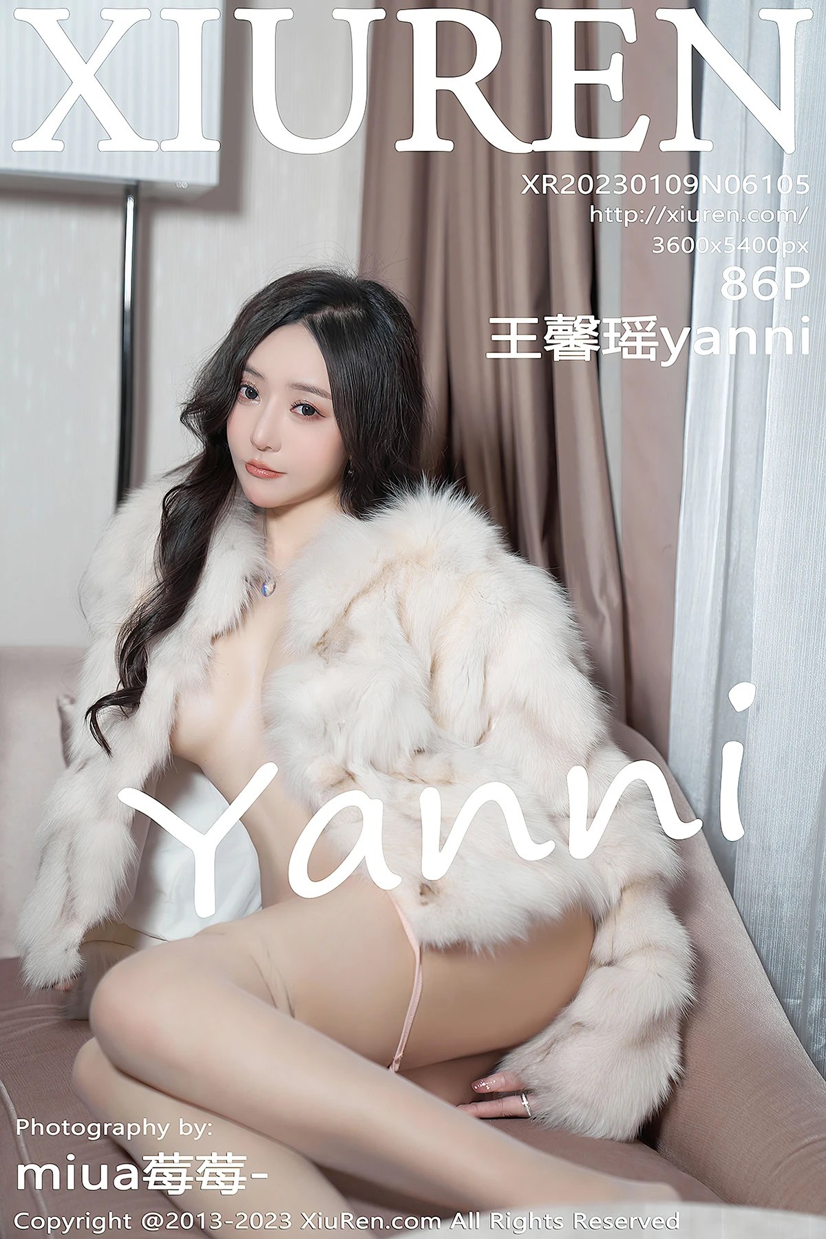 [XIUREN] No.6105 Wang Xin Yao Yanni Cover Photo