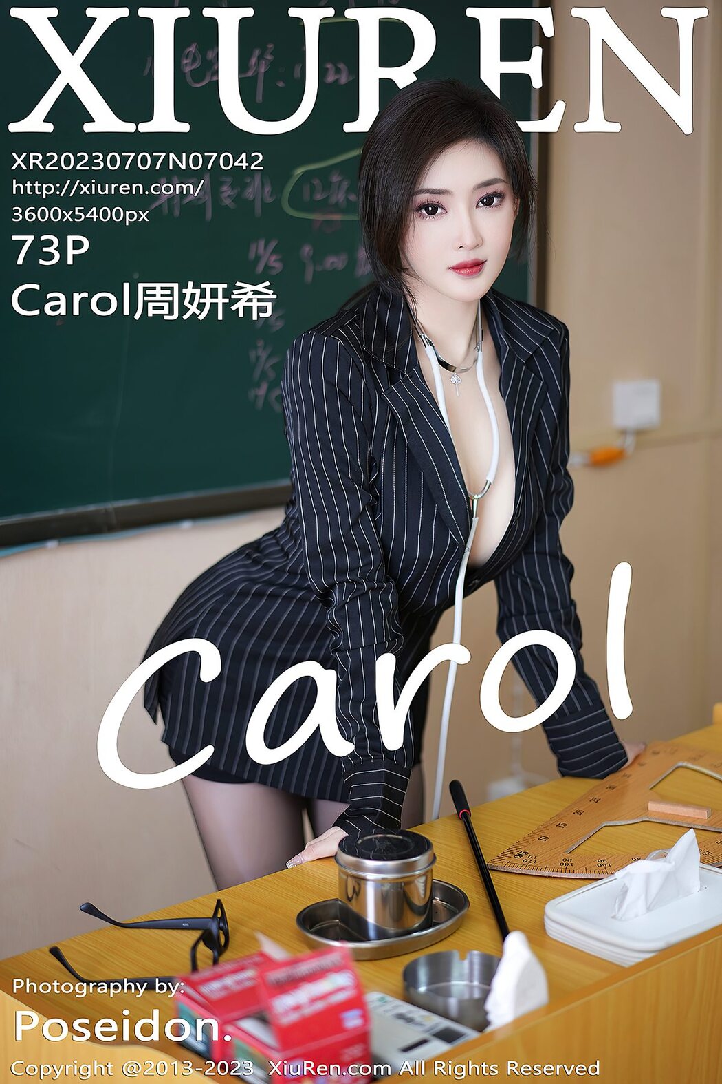 [XIUREN] No.7042 Carol Zhou Yan Xi Cover Photo