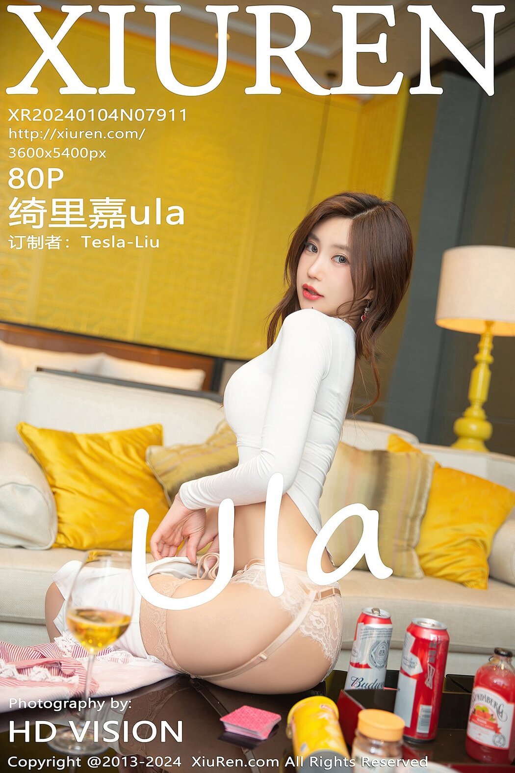 [XIUREN] No.7911 Qi Li Jia Ula Cover Photo