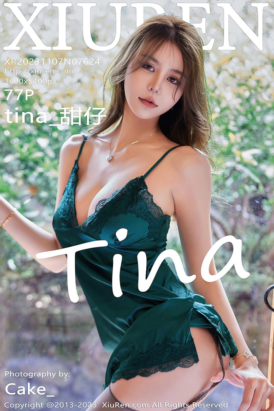 [XIUREN] No.7624 Tina Tian Zi Cover Photo