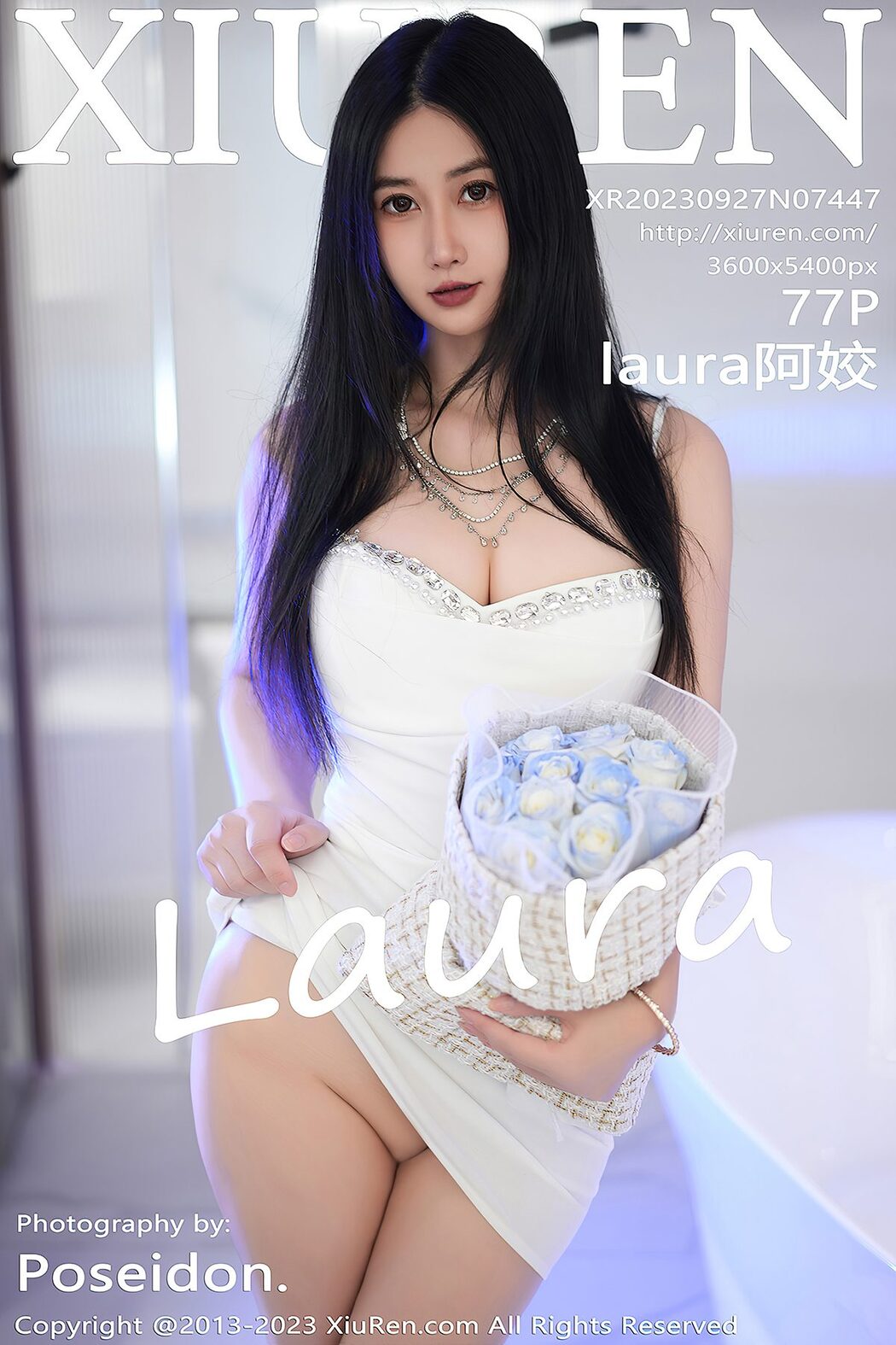 [XIUREN] No.7447 Laura A Jiao Cover Photo