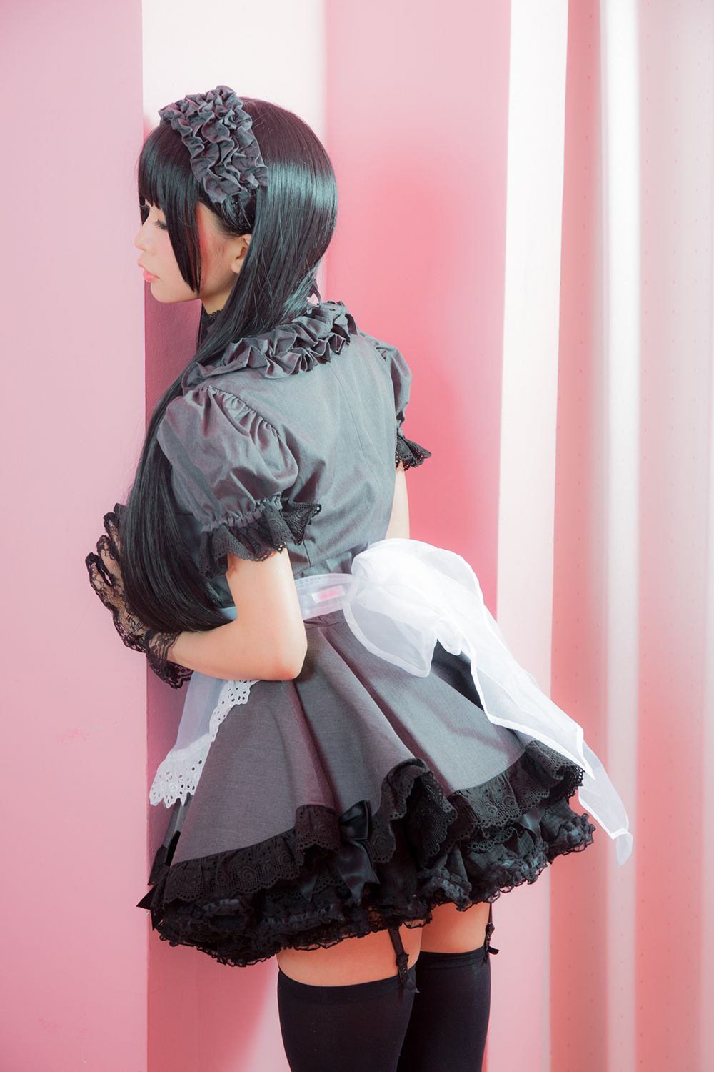 Coser@Akira Gray Maid Doll