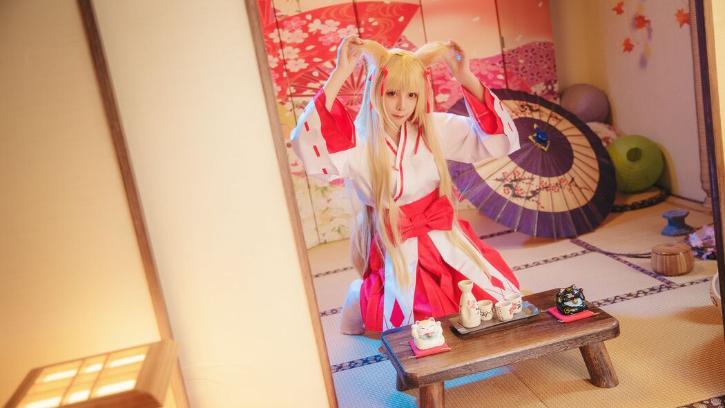 Coser@TenkoOtona&Jasmine Fox Hime Zero Cosplay Album