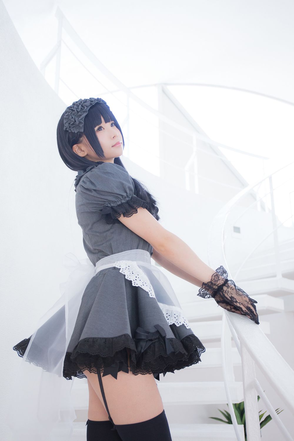 Coser@Akira Gray Maid Doll