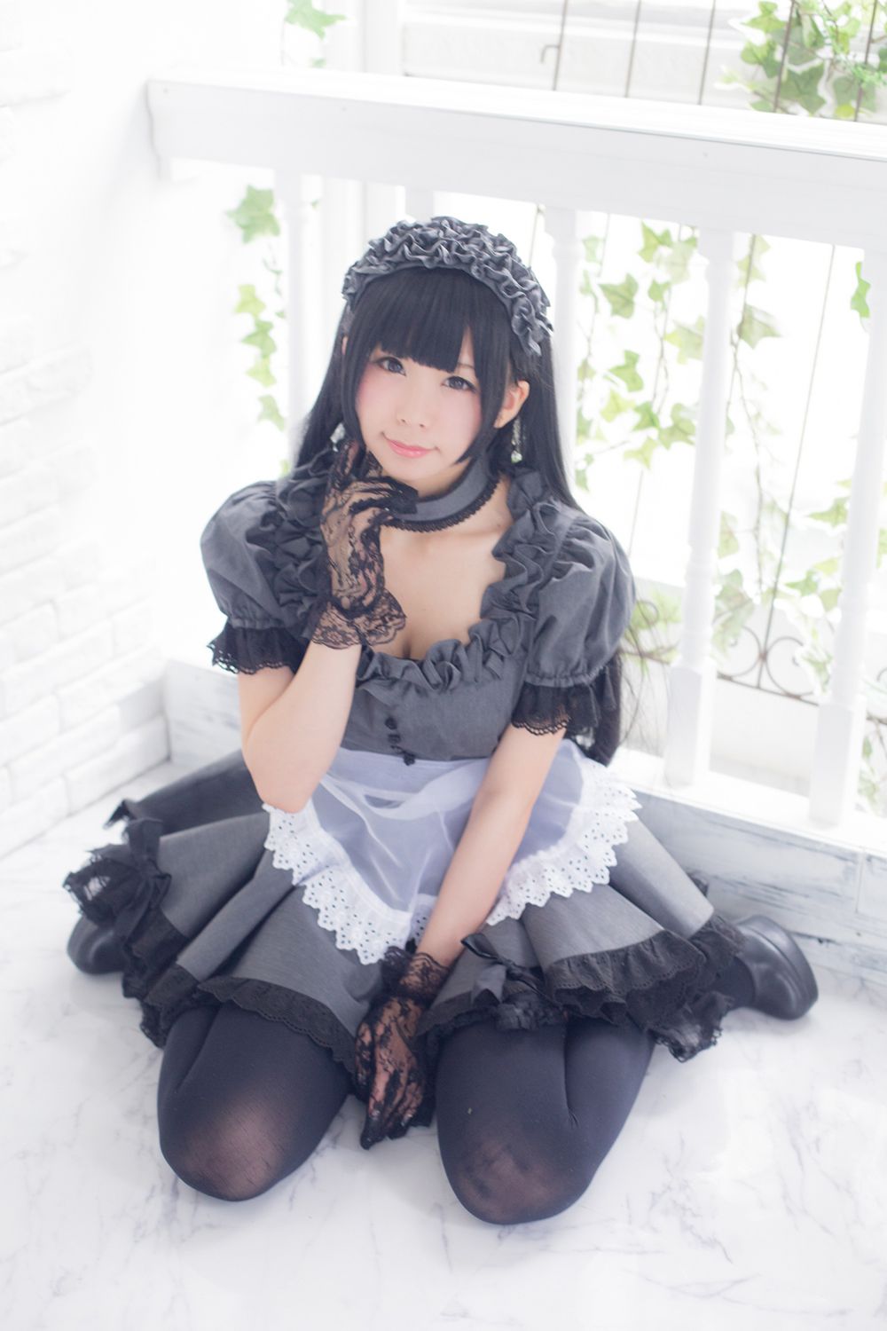 Coser@Akira Gray Maid Doll